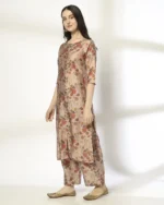 Women Floral Print Straight Kurta - Image 4
